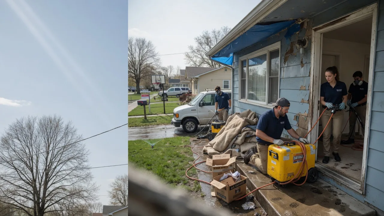 Basement Flood Cleanup in Litchfield, OH near me